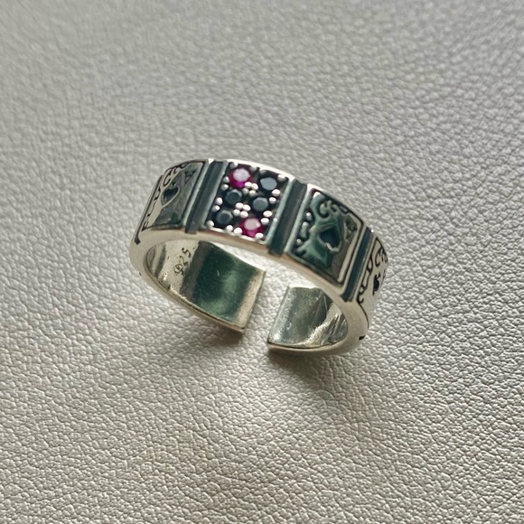 Ace of Spades Poker Ring - Picture 2 of 2